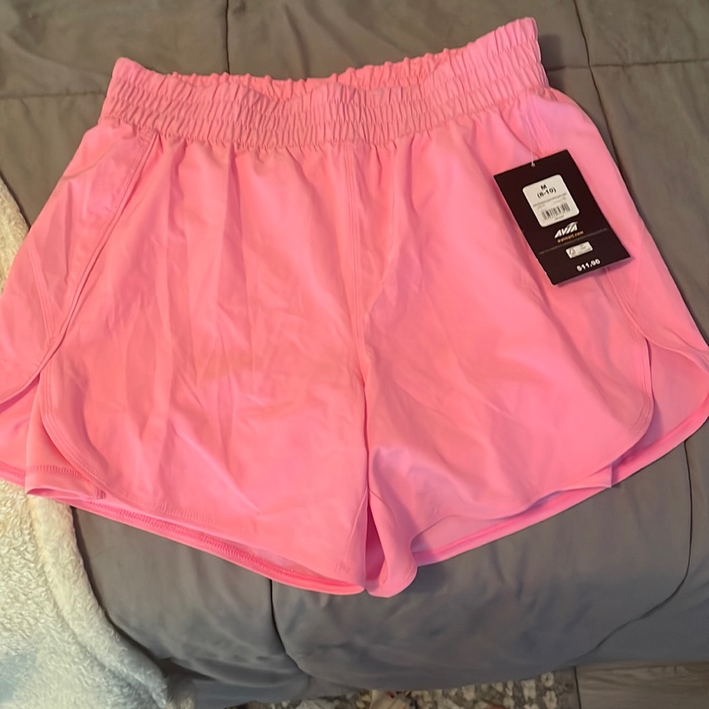 Pink Running Shorts with Bike Liner